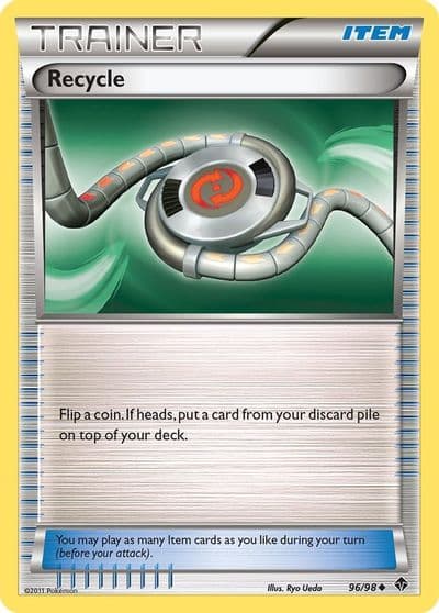 Recycle Emerging Powers Pokemon card