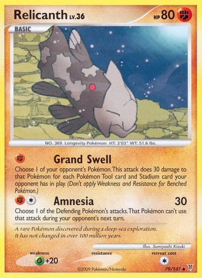Relicanth Supreme Victors Pokemon card