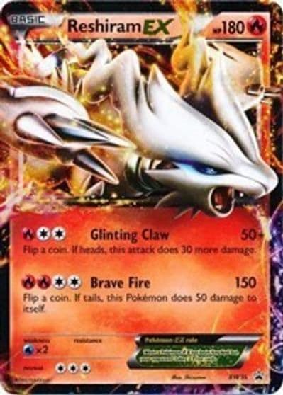 Reshiram EX - BW36 Black and White Promos Pokemon card