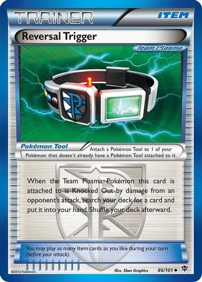 Reversal Trigger (Team Plasma) Plasma Blast Pokemon card