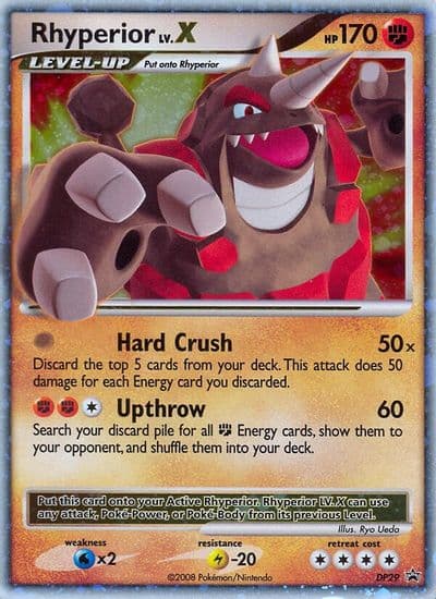 Rhyperior LV.X - DP29 Diamond and Pearl Promos Pokemon card