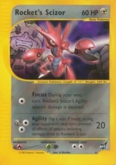 Rocket's Scizor - 4 Best of Promos Pokemon card