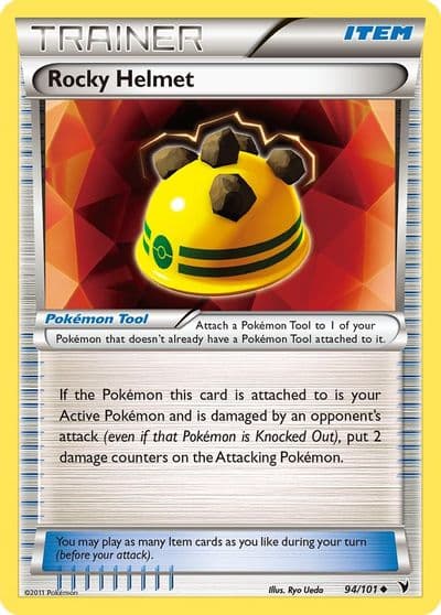 Rocky Helmet Noble Victories Pokemon card