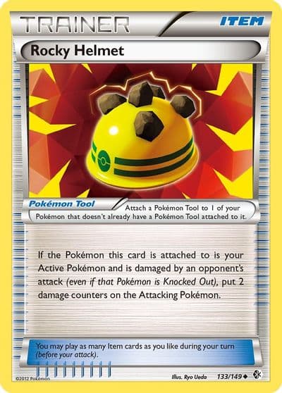 Rocky Helmet Boundaries Crossed Pokemon card