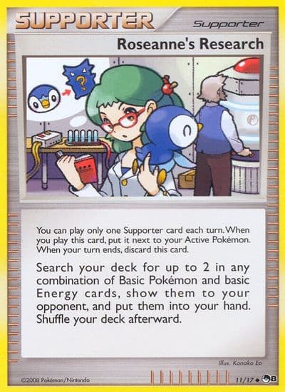 Roseanne's Research POP Series 8 Pokemon card