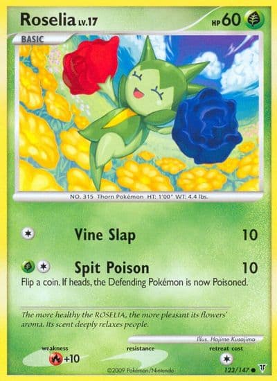 Roselia Supreme Victors Pokemon card
