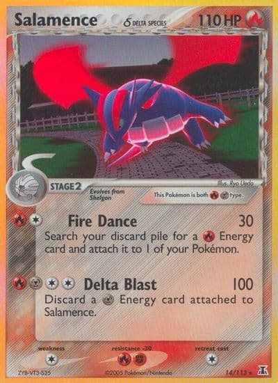 Salamence (Delta Species) Delta Species Pokemon card