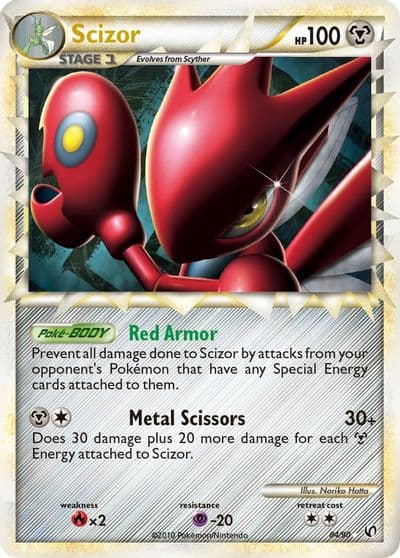 Scizor (Prime) Undaunted Pokemon card