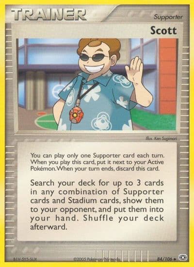 Scott Emerald Pokemon card