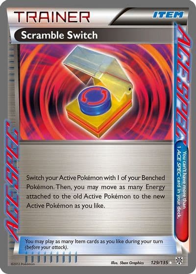 Scramble Switch Plasma Storm Pokemon card