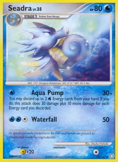Seadra Legends Awakened Pokemon card