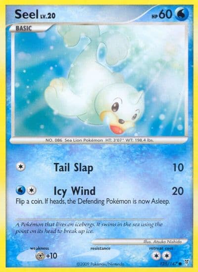 Seel Supreme Victors Pokemon card