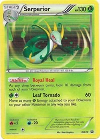 Serperior - BW20 Black and White Promos Pokemon card