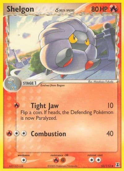 Shelgon (Delta Species) Delta Species Pokemon card