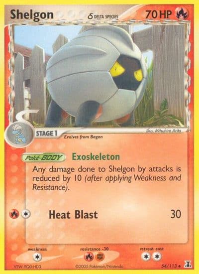 Shelgon (Delta Species) Delta Species Pokemon card