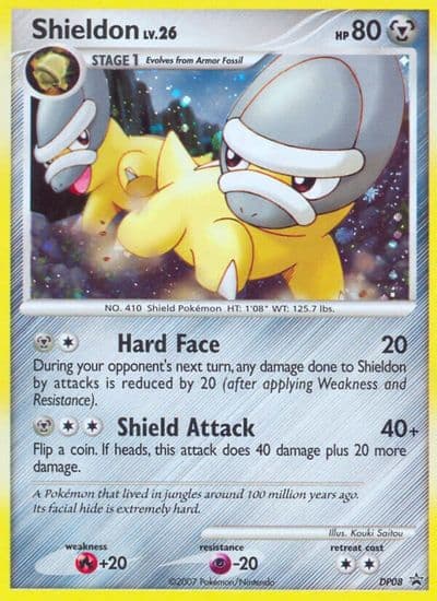 Shieldon - DP08 Diamond and Pearl Promos Pokemon card