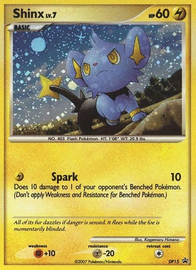 Shinx - DP15 Diamond and Pearl Promos Pokemon card
