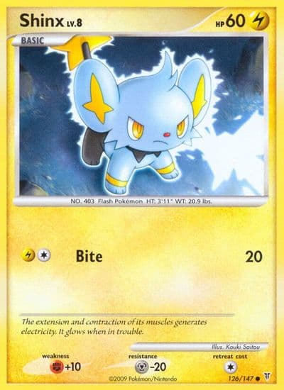 Shinx Supreme Victors Pokemon card