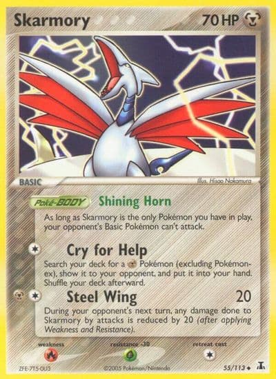 Skarmory Delta Species Pokemon card
