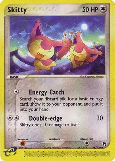 Skitty EX Battle Stadium Pokemon card