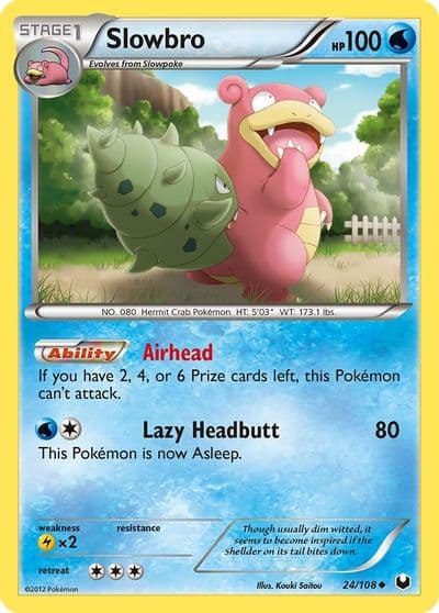 Slowbro Dark Explorers Pokemon card