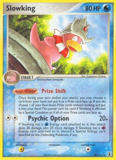 Slowking Delta Species Pokemon card