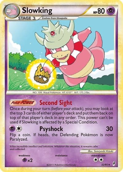 Slowking Call of Legends Pokemon card