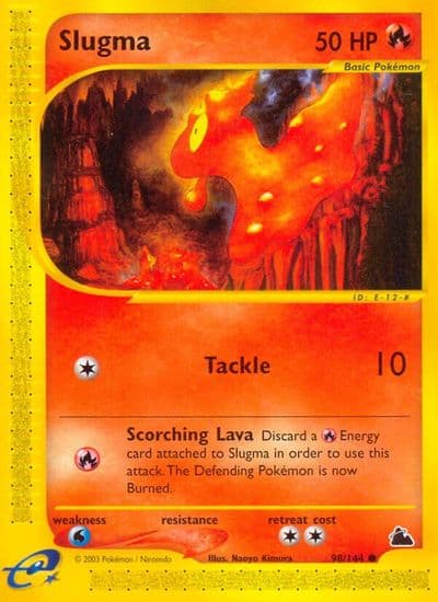Slugma (98) Skyridge Pokemon card