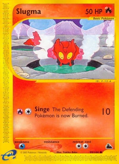 Slugma (99) Skyridge Pokemon card