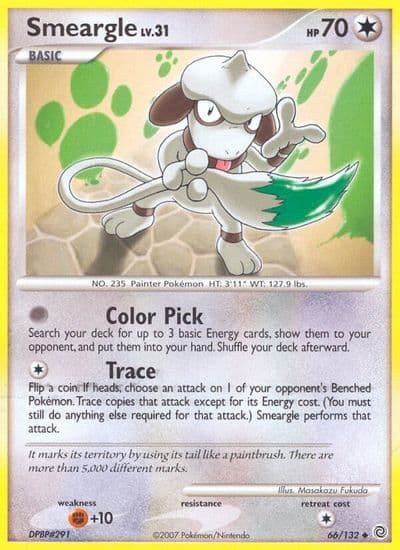 Smeargle Secret Wonders Pokemon card