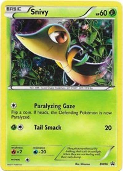 Snivy - BW06 Black and White Promos Pokemon card