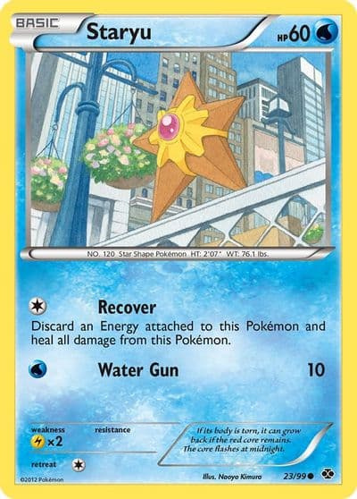 Staryu Next Destinies Pokemon card