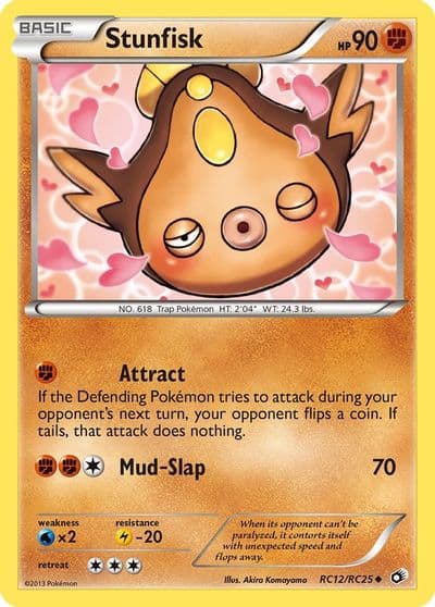 Stunfisk Legendary Treasures: Radiant Collection Pokemon card