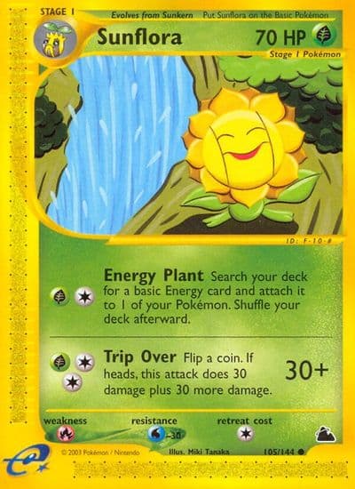Sunflora Skyridge Pokemon card