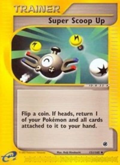 Super Scoop Up Expedition Pokemon card
