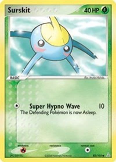 Surskit Holon Phantoms Pokemon card