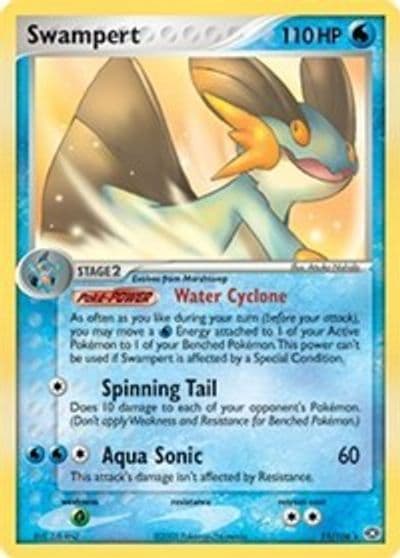 Swampert (EX Emerald) Deck Exclusives Pokemon card