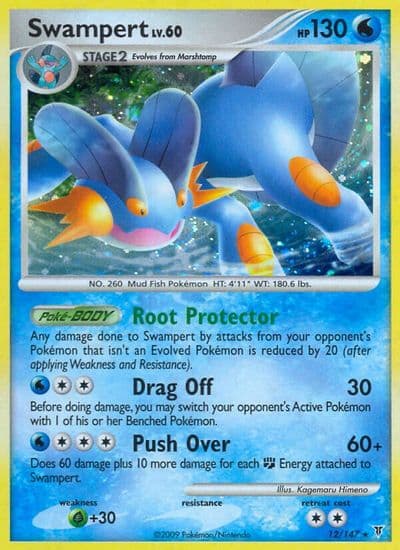 Swampert Supreme Victors Pokemon card