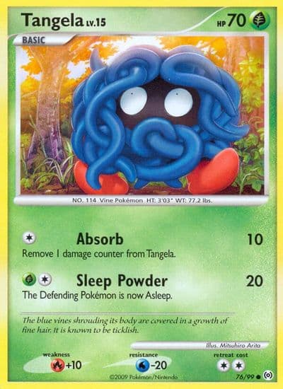 Tangela (76) Arceus Pokemon card
