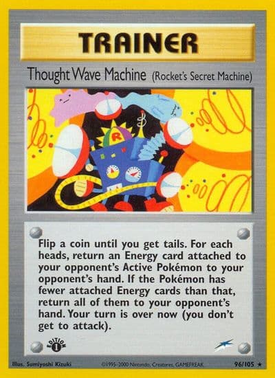 Thought Wave Machine (Rocket's Secret Machine) Neo Destiny Pokemon card