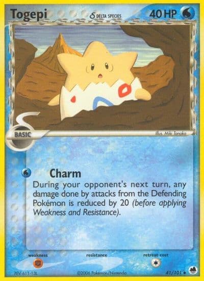 Togepi (Delta Species) Dragon Frontiers Pokemon card