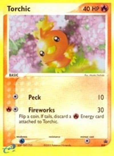 Torchic - 008 (e-League) Nintendo Promos Pokemon card