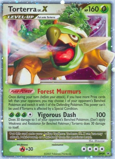 Torterra LV.X - DP09 Diamond and Pearl Promos Pokemon card