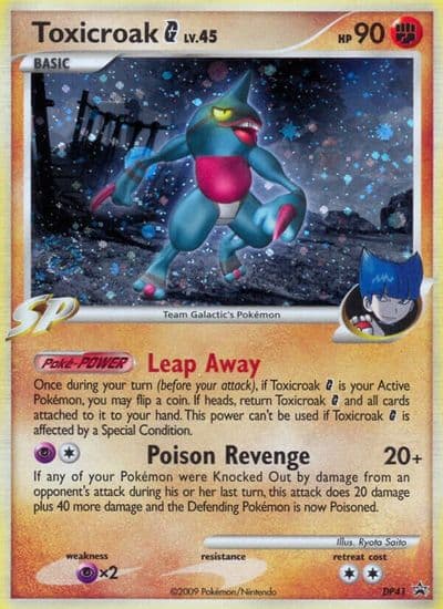 Toxicroak G - DP41 Diamond and Pearl Promos Pokemon card