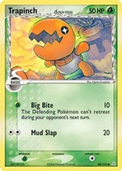 Trapinch (Delta Species) Holon Phantoms Pokemon card