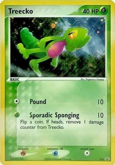 Treecko - 016 (EX Deck Tin) Nintendo Promos Pokemon card