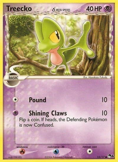 Treecko (Delta Species) POP Series 4 Pokemon card