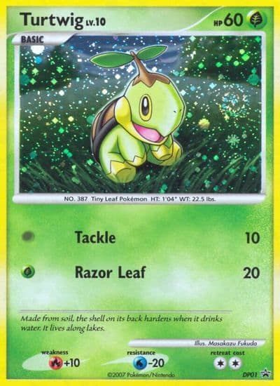 Turtwig - DP01 Diamond and Pearl Promos Pokemon card