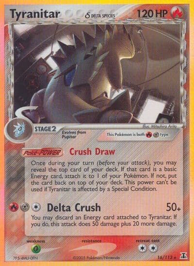Tyranitar (Delta Species) Delta Species Pokemon card
