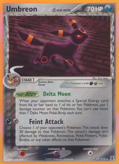 Umbreon (Delta Species) Delta Species Pokemon card